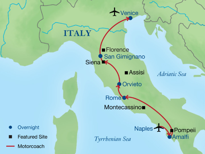 Highlights of Italy
