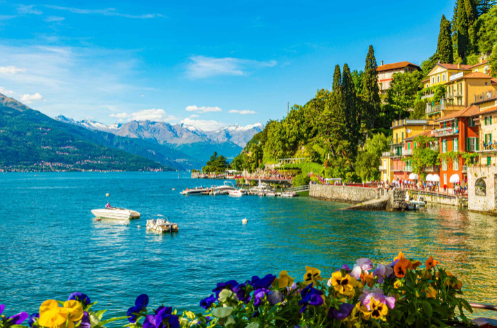 Lake in Italy